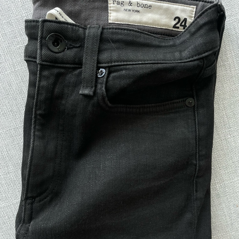 Rag and Bone Nina High-Rise Ankle Ankle Skinny Size 24